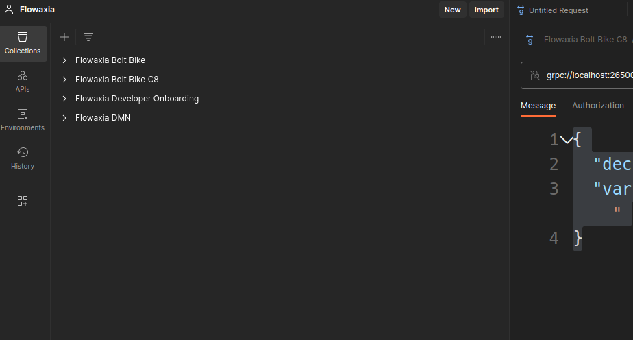 postman new collection